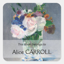 Edouard Manet - Blume in einer Kristallvase