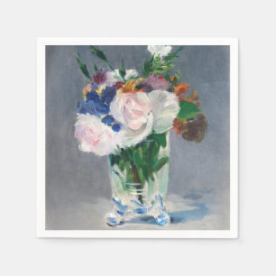 Edouard Manet - Blume in einer Kristallvase Serviette