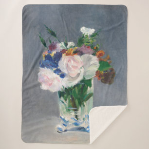 Edouard Manet - Blume in einer Kristallvase Sherpadecke