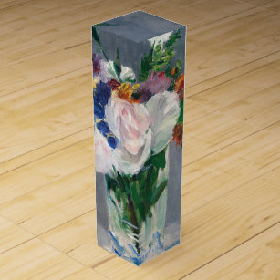 Edouard Manet - Blume in einer Kristallvase Weinbox