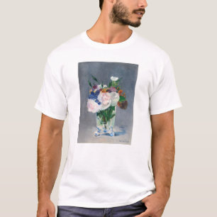 Edouard Manet - Blumen in einer Kristallvase T-Shirt