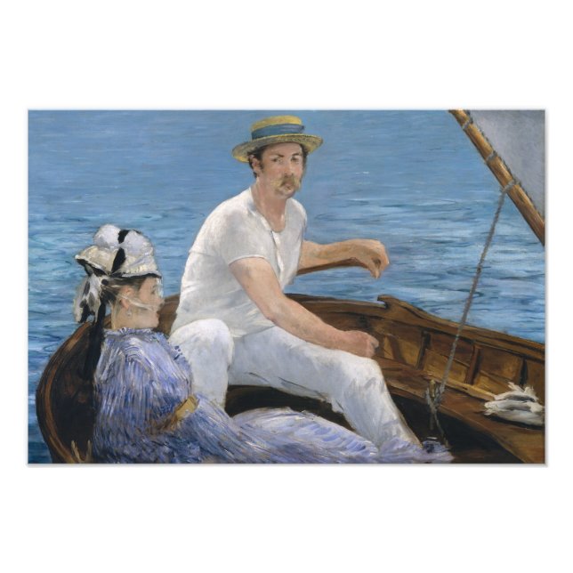 Edouard Manet - Boot Fotodruck (Vorne)