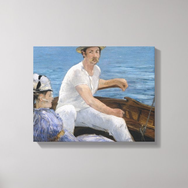 Edouard Manet - Boot Leinwanddruck (Vorderseite)