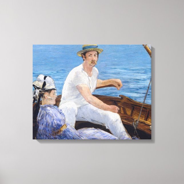 Edouard Manet - Boot Leinwanddruck (Vorderseite)