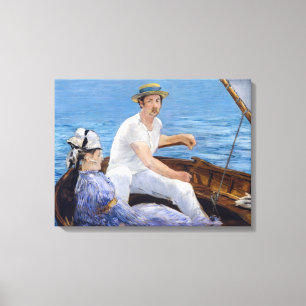 Edouard Manet - Boot Leinwanddruck