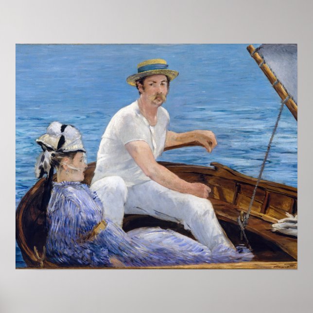 Edouard Manet - Boot Poster (Vorne)