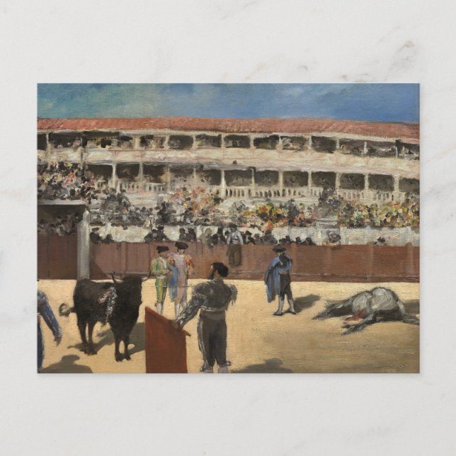 Edouard Manet - Bullfight Postkarte (Vorderseite)