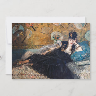 Edouard Manet - Dame mit Fächern Einladung