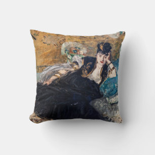 Edouard Manet - Dame mit Fächern Kissen