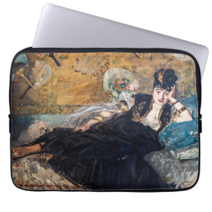 Edouard Manet - Dame mit Fächern Laptopschutzhülle