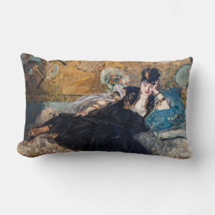 Edouard Manet - Dame mit Fächern Lendenkissen