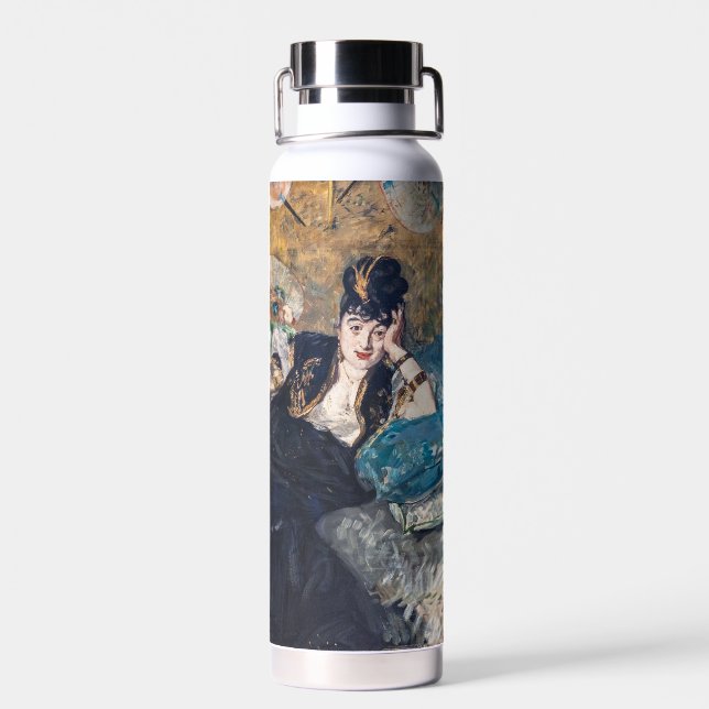 Edouard Manet - Dame mit Fächern Trinkflasche (Rückseite)