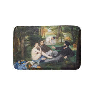 Edouard Manet - Das Frühstück im Freien Badematte