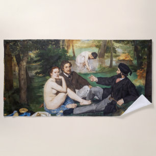 Edouard Manet - Das Frühstück im Freien Strandtuch