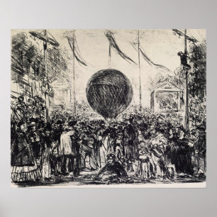 Edouard Manet - Der Ballon Poster