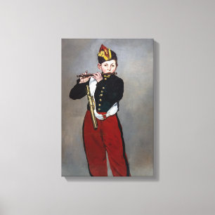 Edouard Manet - Der Faib / Young Flutist Leinwanddruck