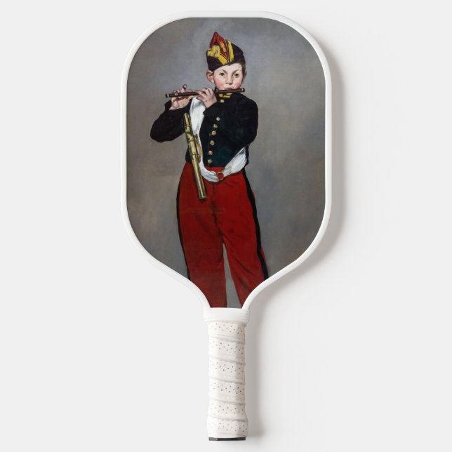 Edouard Manet - Der Faib / Young Flutist Pickleball Schläger (Vorderseite)