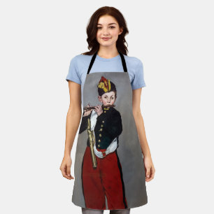 Edouard Manet - Der Pfeifer / Junger Flötist Schürze