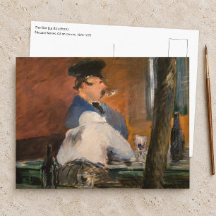 Edouard Manet - Die Bar, Le Bouchon Postkarte