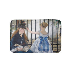 Edouard Manet - Die Eisenbahn Badematte