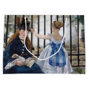 Edouard Manet - Die Eisenbahn Große Geschenktüte
