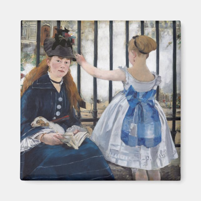 Edouard Manet - Die Eisenbahn Magnet (Vorne)