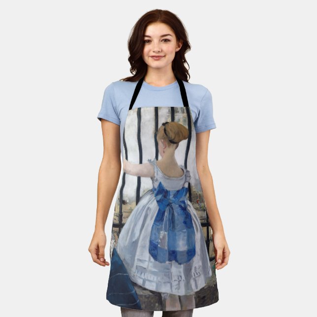 Edouard Manet - Die Eisenbahn Schürze (Getragen)