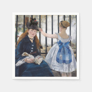 Edouard Manet - Die Eisenbahn Serviette