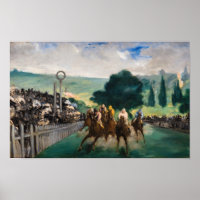 Edouard Manet - Die Rennen in Longchamp