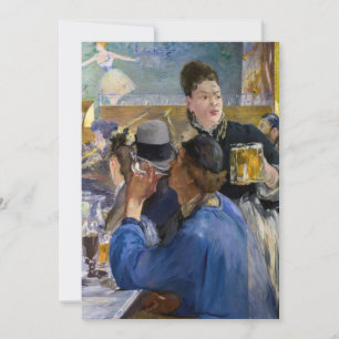 Edouard Manet - Ecke Café-Konzert Einladung