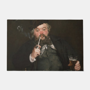 Edouard Manet - Ein gutes Glas Bier / Le bon bock Fußmatte