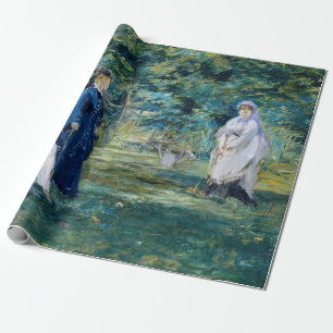 Edouard Manet - Ein Krocketspiel Geschenkpapier