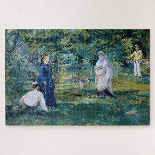 Edouard Manet - Ein Krocketspiel Puzzle