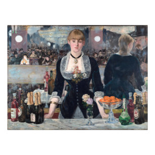 Edouard Manet - Eine Bar in den Folies-Bergere Fotodruck