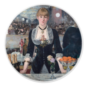 Edouard Manet - Eine Bar in den Folies-Bergere Keramikknauf