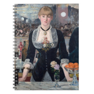 Edouard Manet - Eine Bar in den Folies-Bergere Notizblock