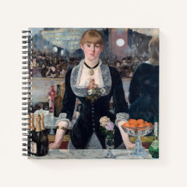 Edouard Manet - Eine Bar in den Folies-Bergere Notizbuch