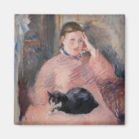 Edouard Manet - Frau mit Katze