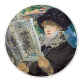Edouard Manet - Frauen beim Lesen Keramikknauf