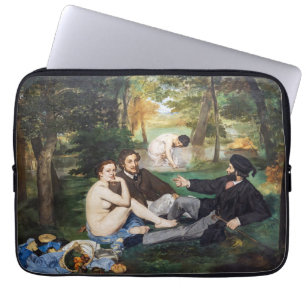 Edouard Manet - Frühstück im Freien Laptopschutzhülle