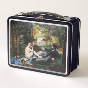 Edouard Manet - Frühstück im Freien Metall Brotdose
