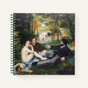 Edouard Manet - Frühstück im Freien Notizbuch