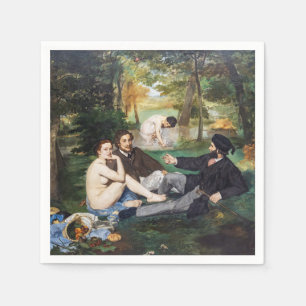 Edouard Manet - Frühstück im Freien Serviette