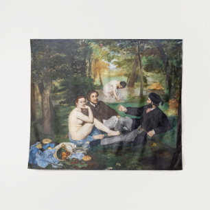 Edouard Manet - Frühstück im Freien Wandteppich