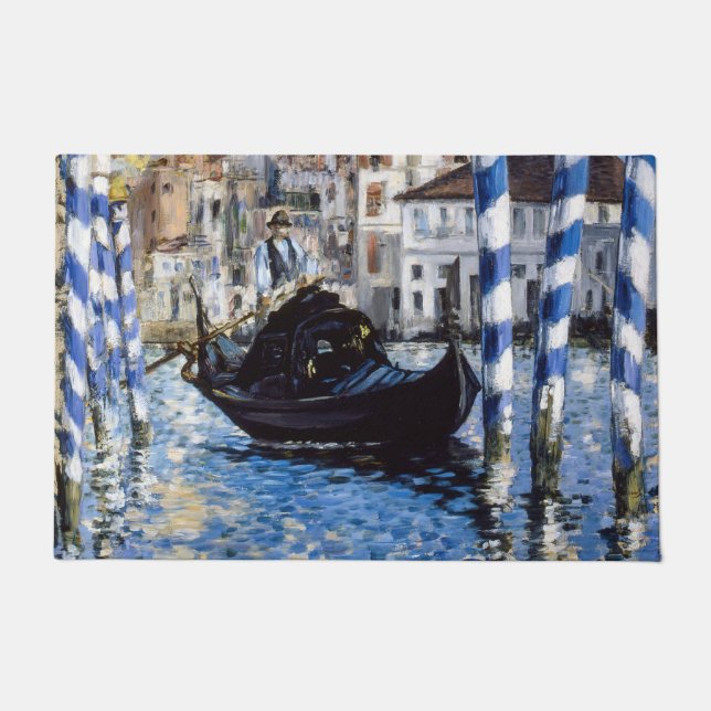 Edouard Manet - Grand Canal, Venedig Fußmatte (Vorderseite)
