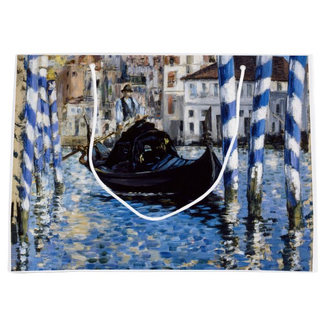 Edouard Manet - Grand Canal, Venedig Große Geschenktüte (Vorderseite)