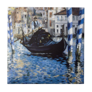 Edouard Manet - Großer Kanal, Venedig Fliese
