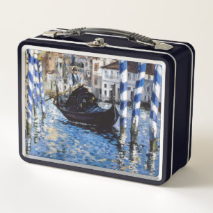 Edouard Manet - Großer Kanal, Venedig Metall Brotdose