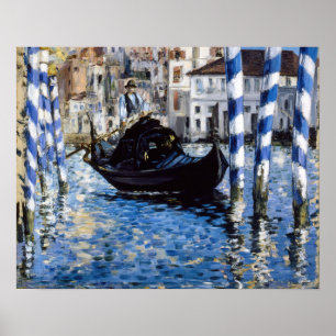 Edouard Manet - Großer Kanal, Venedig Poster