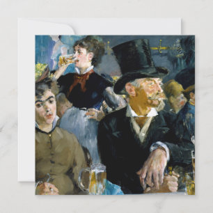 Edouard Manet - Im Café Einladung